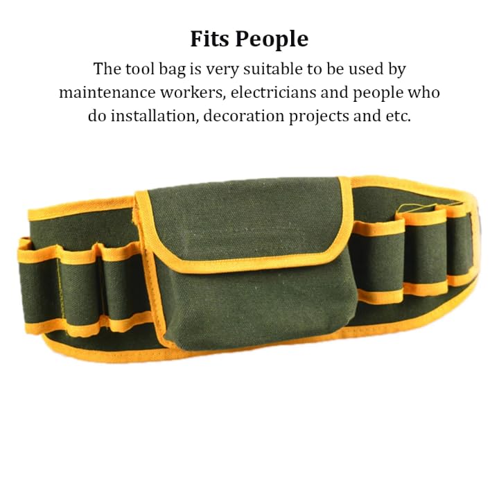 Electrician tool waist bag